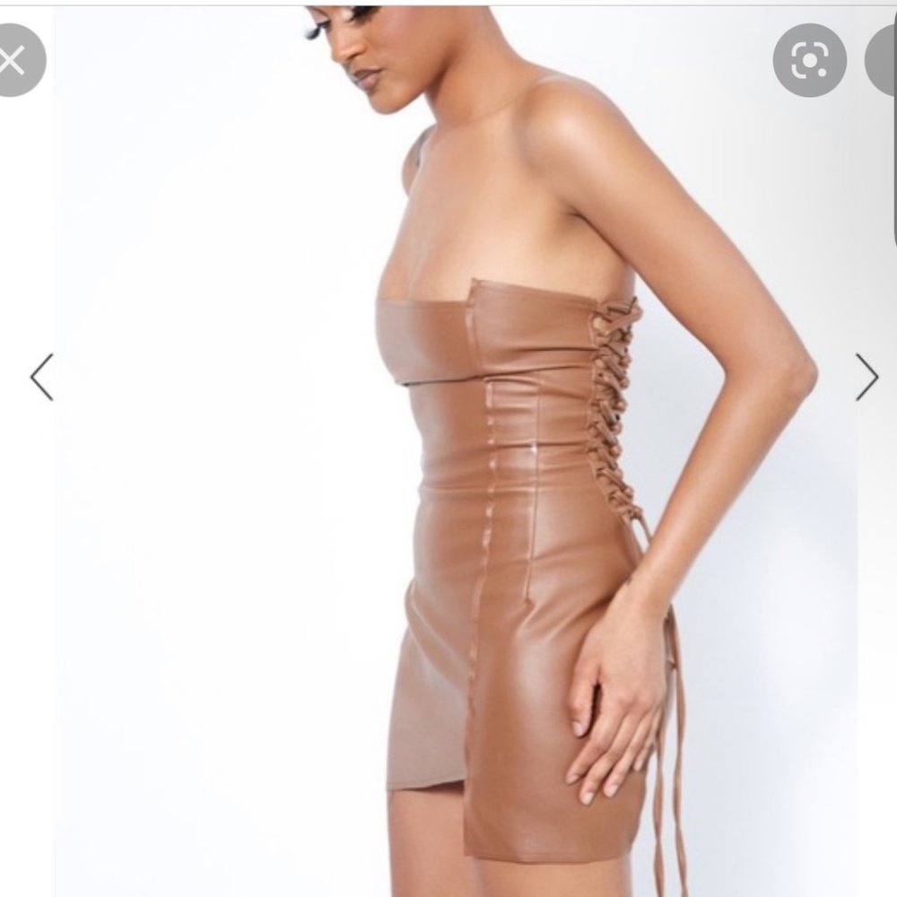 Matte Brand 1994 Leather Dress